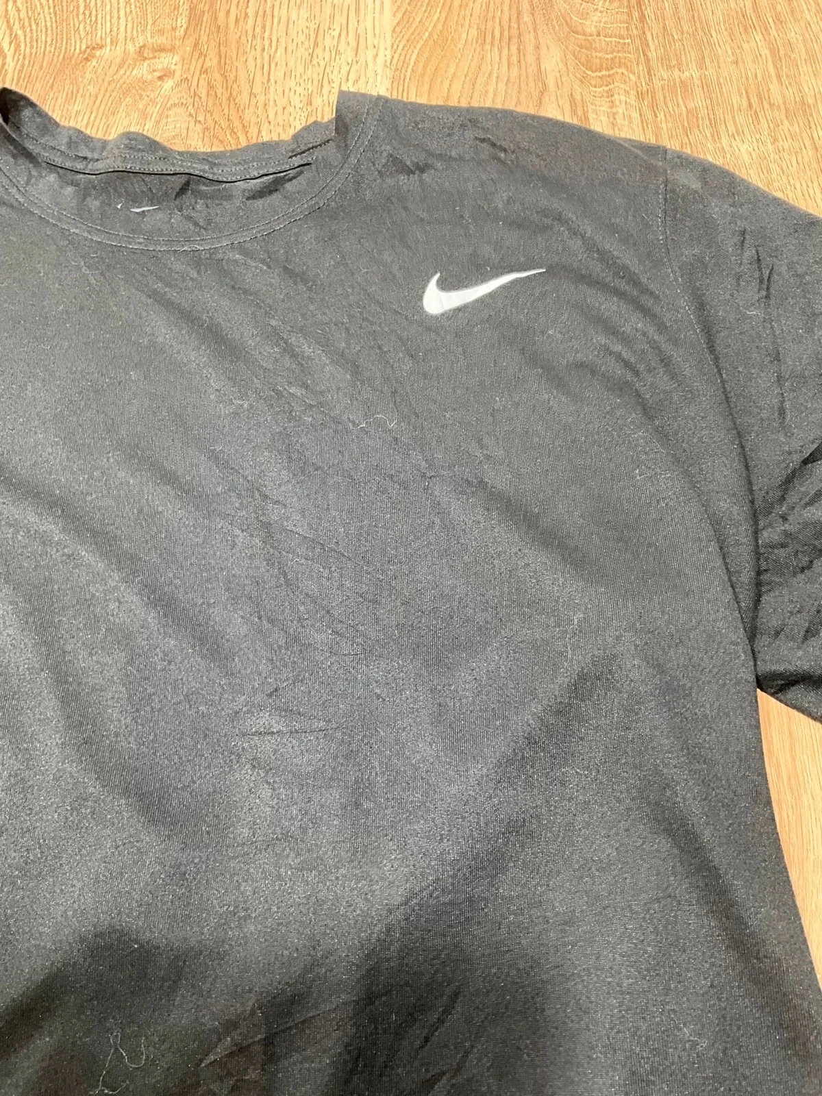 T-shirt Nike Dri-Fit Taille L Sport Noir Homme – photo 4
